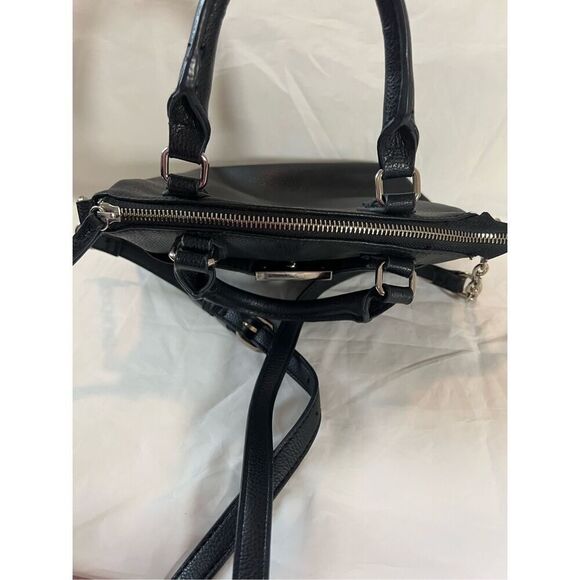 Jones New York Black shoulder bag with silver hardware - Picture 9 of 10